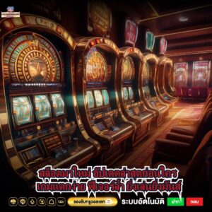 สล็อตมาใหม่ อัปเดตล่าสุดก่อนใคร เกมแตกง่าย ฟีเจอร์ล้ำ ยิ่งเล่นยิ่งมันส์